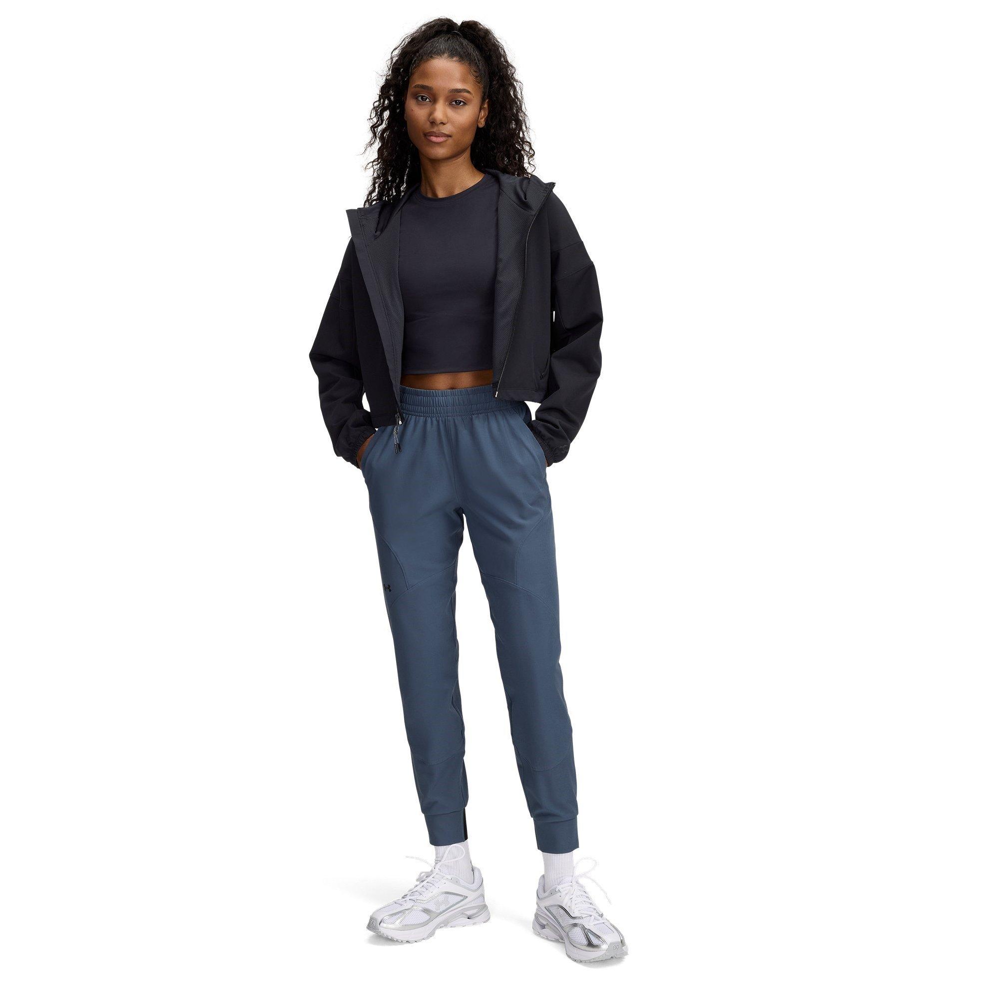 Grigio - Under Armour - Women's Unstoppable Performance Tracksuit Bottom - 4