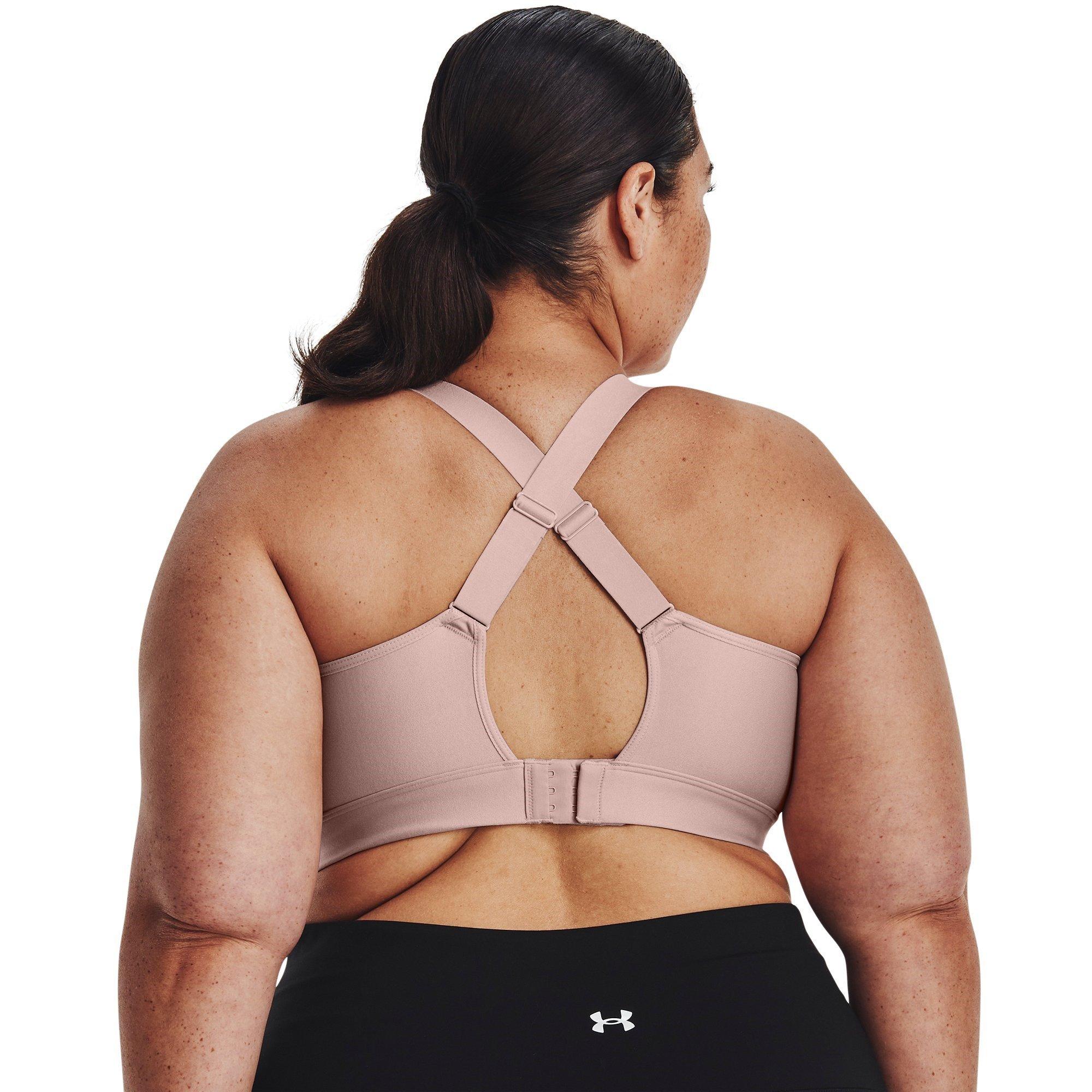 Pink - Under Armour - Contin High Medium Impact Sports Bra - 13