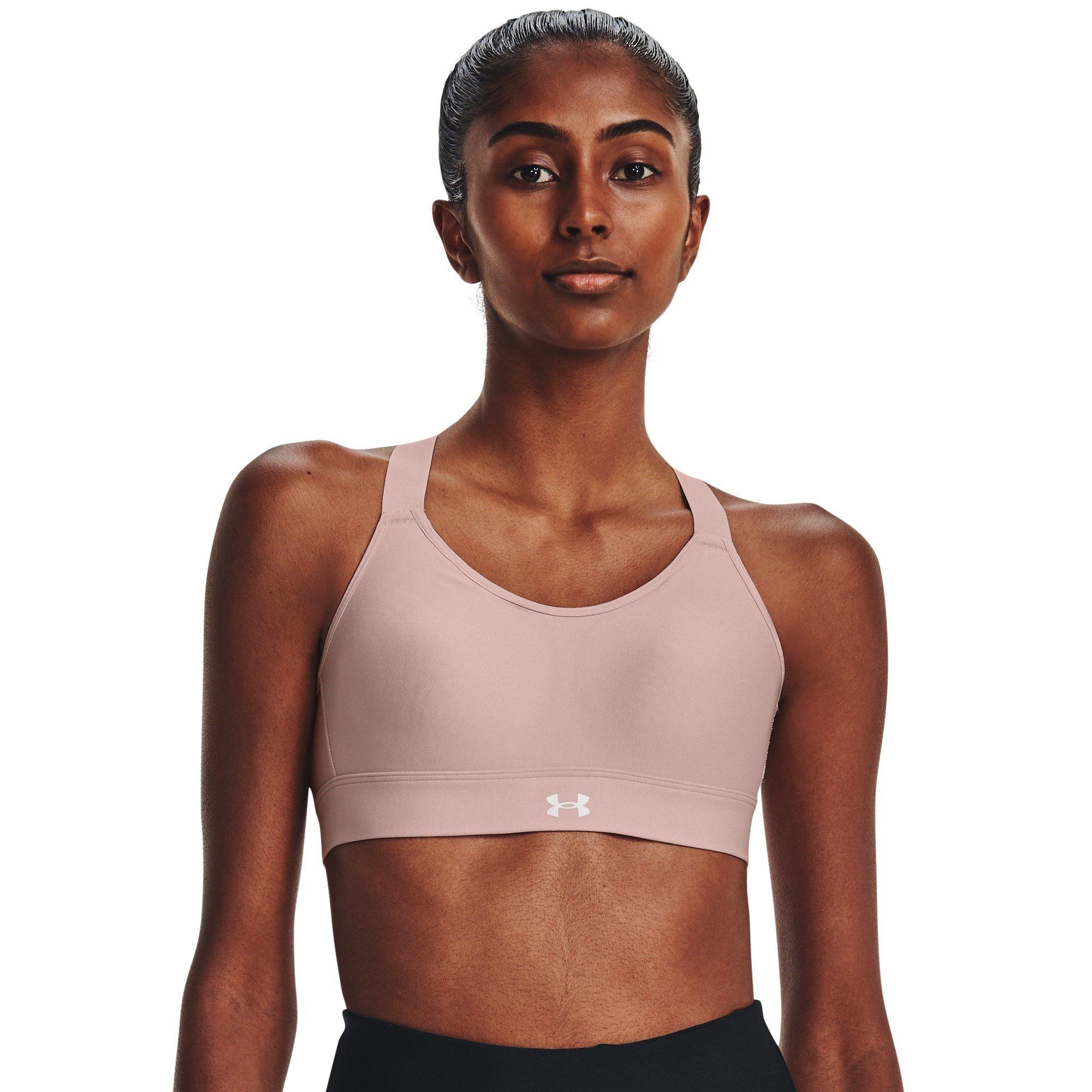 Pink - Under Armour - Contin High Medium Impact Sports Bra - 4