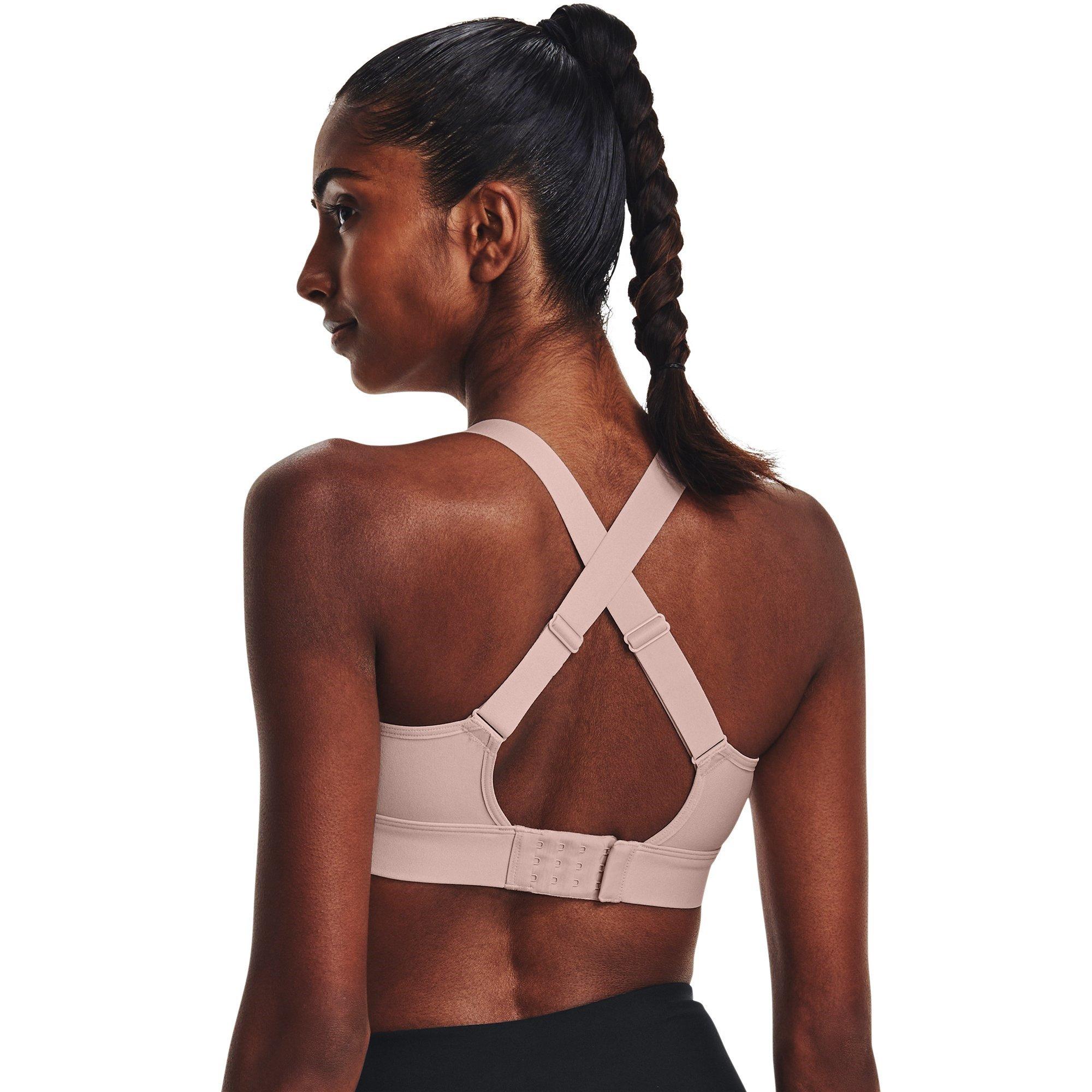 Pink - Under Armour - Contin High Medium Impact Sports Bra - 5