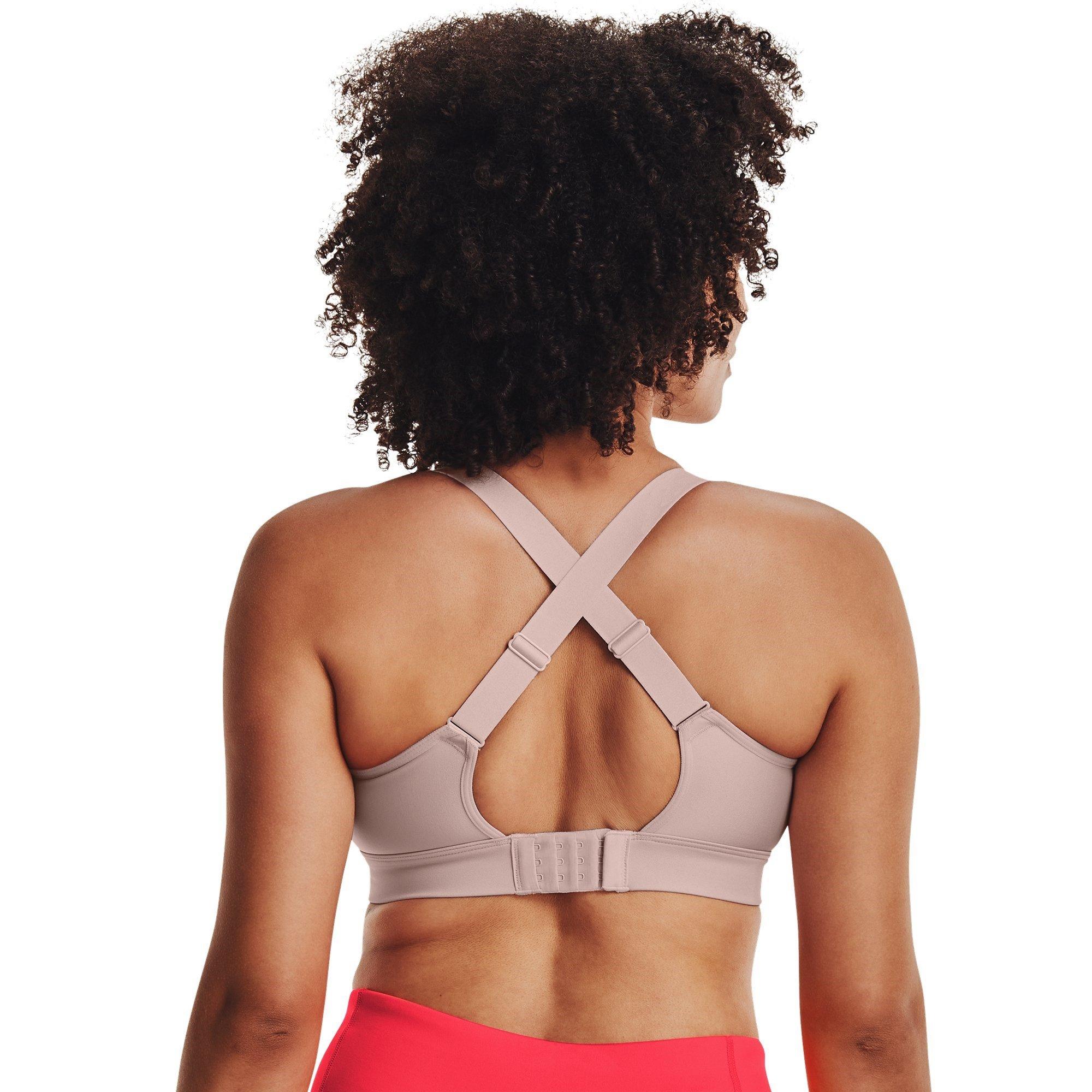 Pink - Under Armour - Contin High Medium Impact Sports Bra - 6