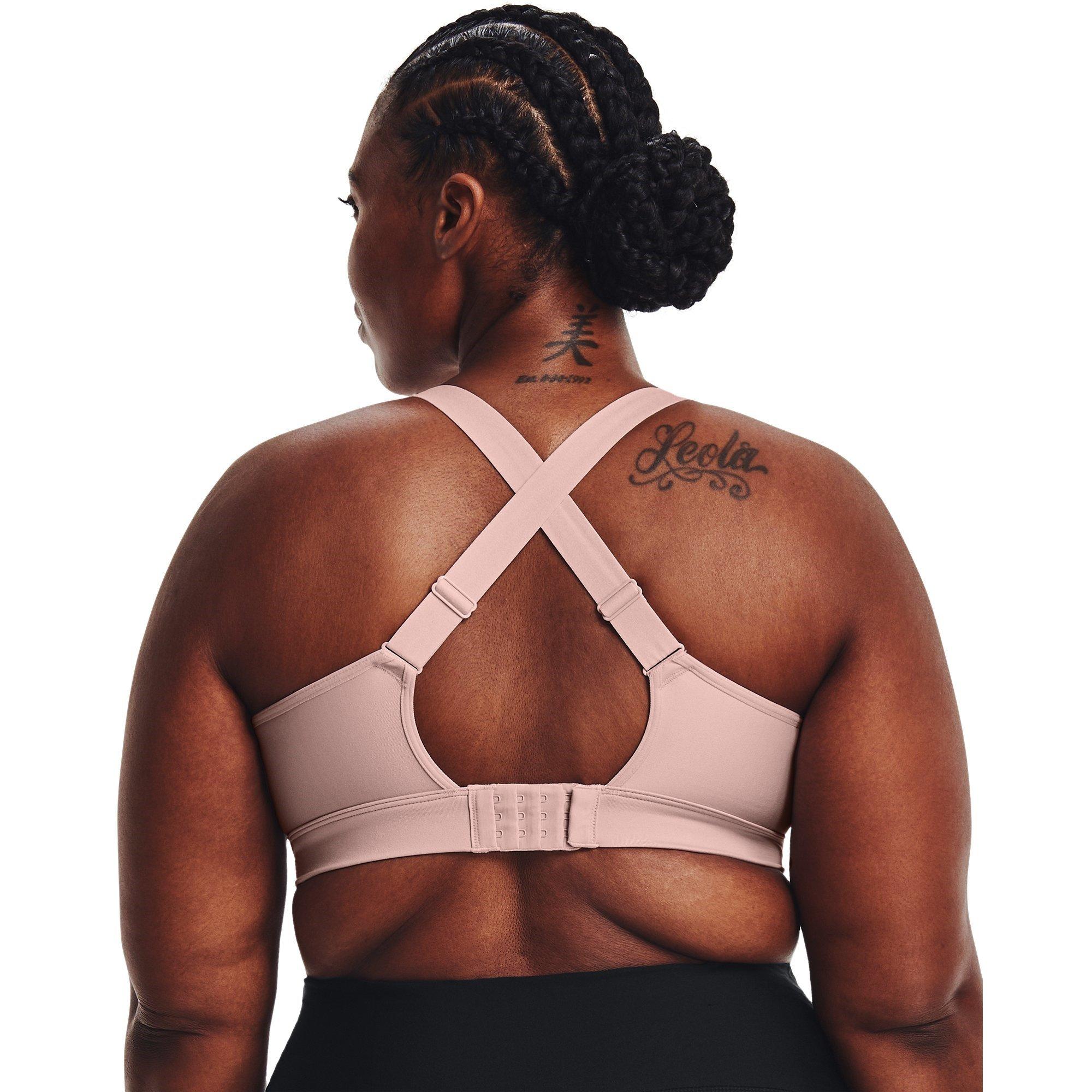 Pink - Under Armour - Contin High Medium Impact Sports Bra - 9