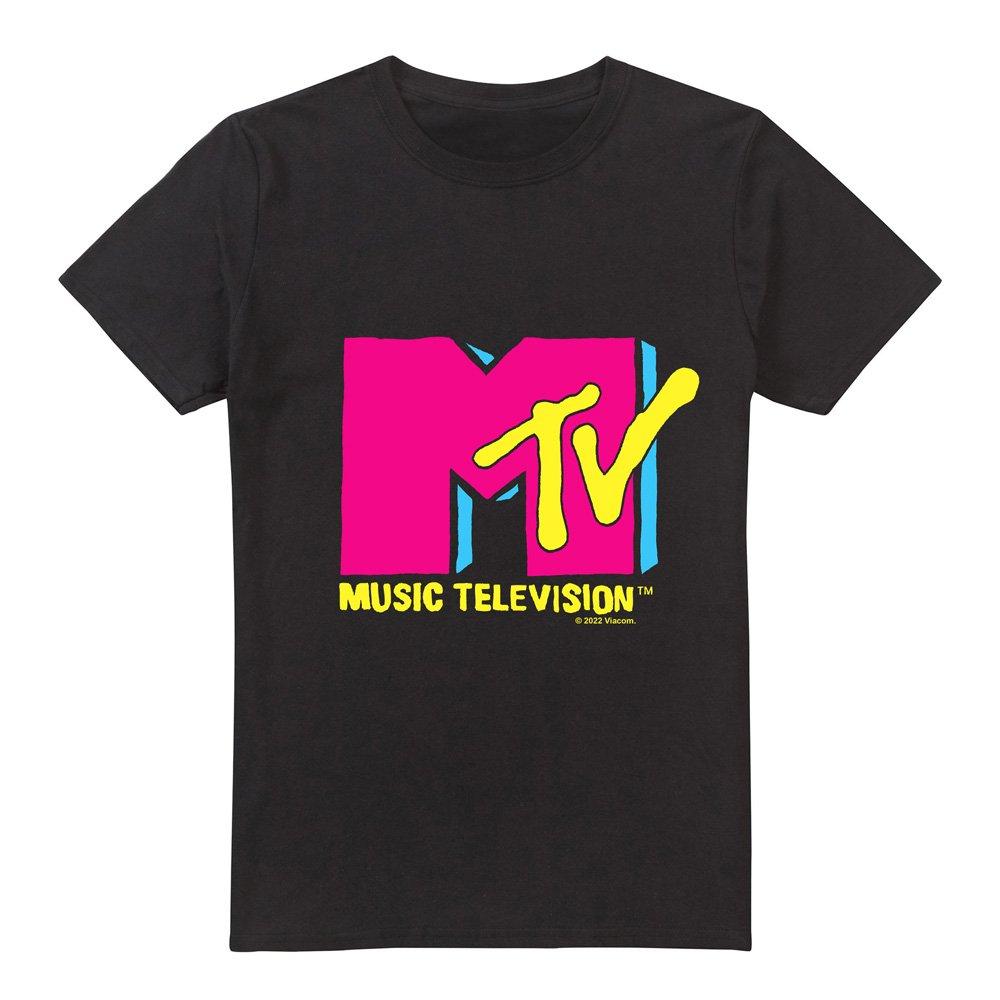 Black - Other - MTV Hot Pink Logo T-Shirt Black - 4