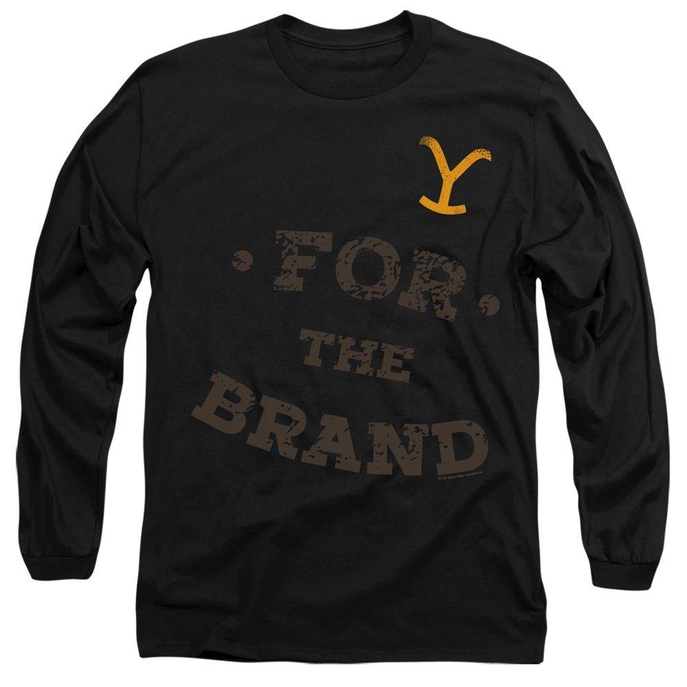 Black - Other - Yellowstone For The Brand Mens Long Sleeve T Shirt - 1