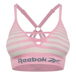 Reebok Maryna Seamless Strappy Sports Bra Womens