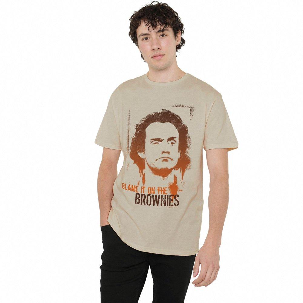 Yellow - Other - Taxi Blame It On The Brownies T Shirt Sand - 1