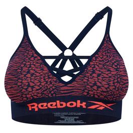 Reebok Maryna Seamless Strappy Sports Bra Womens