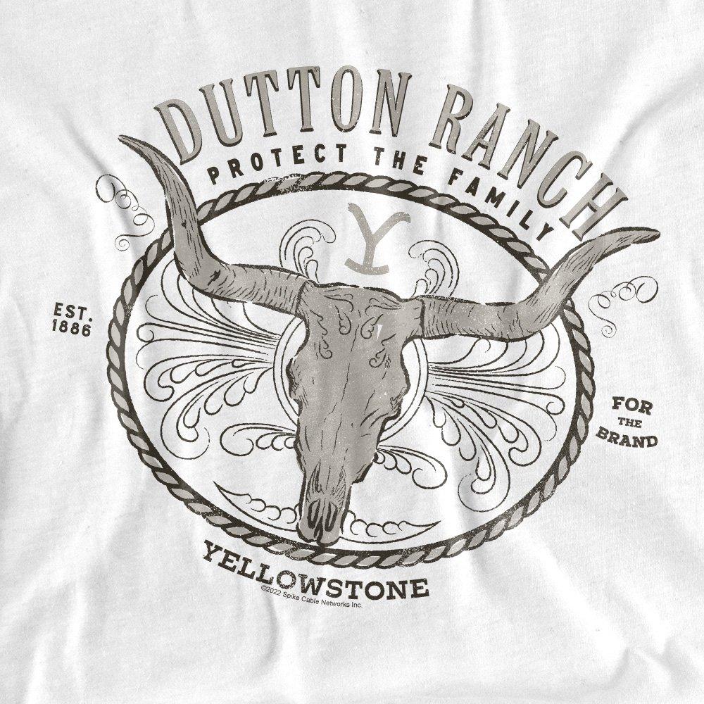 White - Other - Yellowstone Dutton Ranch Ladies T Shirt White - 2