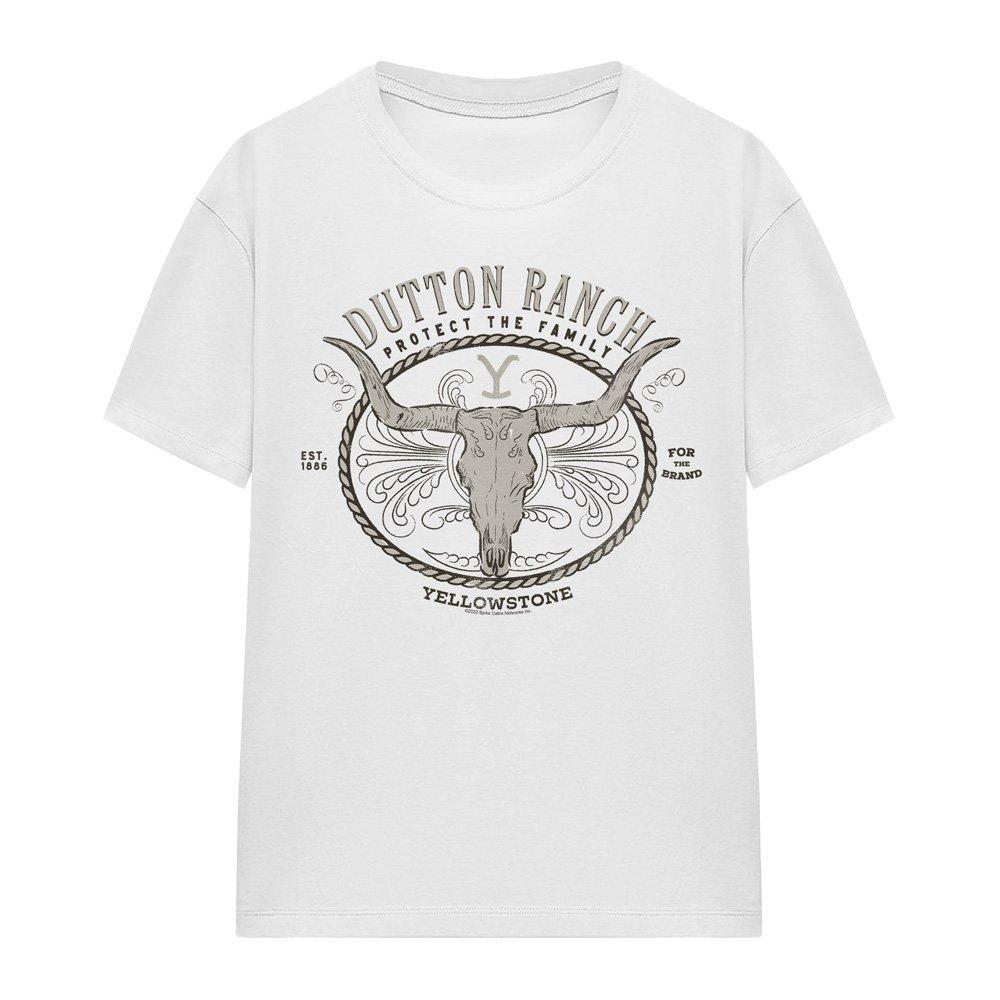 White - Other - Yellowstone Dutton Ranch Ladies T Shirt White - 4