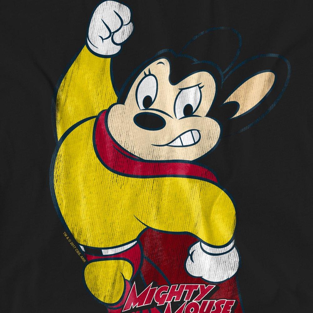 Black - Other - Mighty Mouse Classic Hero Ladies T Shirt Black - 2
