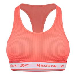 Reebok Angie Seamless Rib Crop Top Womens