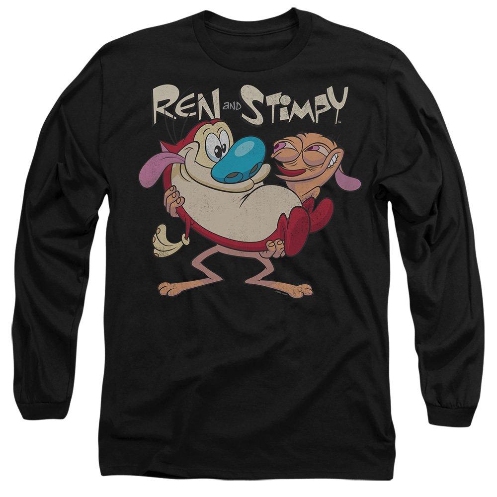 Other Ren And Stimpy Two Of A Kind Mens Long Sleeve T Sh