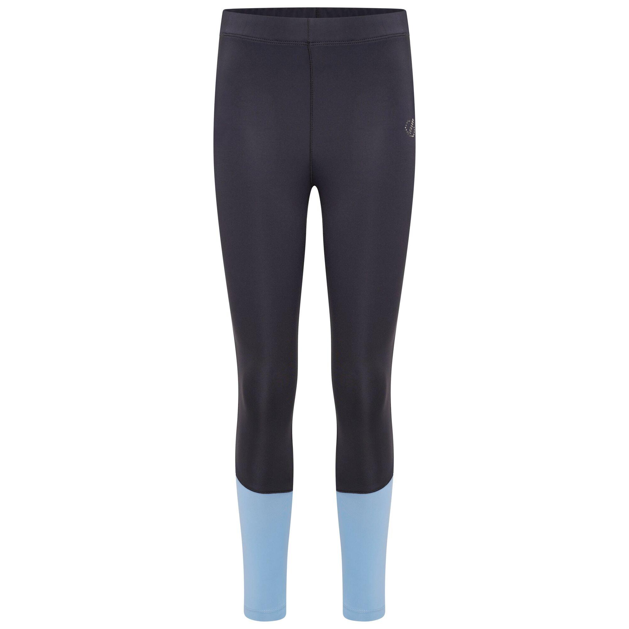 Blk/Bluestne - Dare 2b - Girls Crystalize Leggings - 1