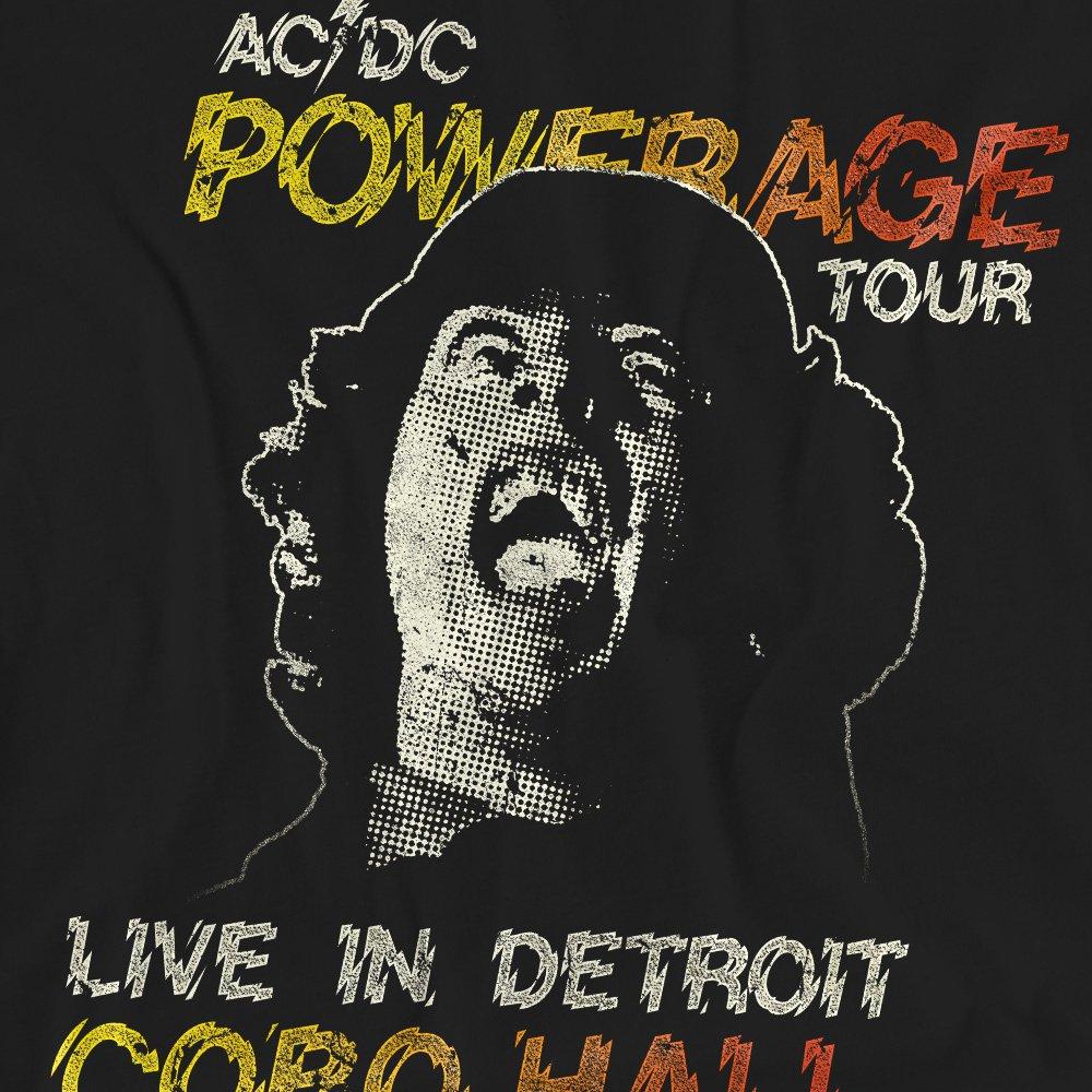 Black - ACDC - AC DC Powerage Tour T-Shirt Black - 2