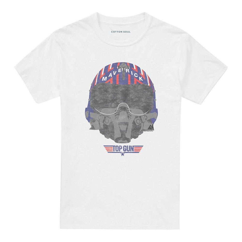 White - Top Gun - Paramount Top Gun Helmet Unisex T Shirt White - 4