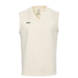 Slazenger sequin embellished collar shirt White