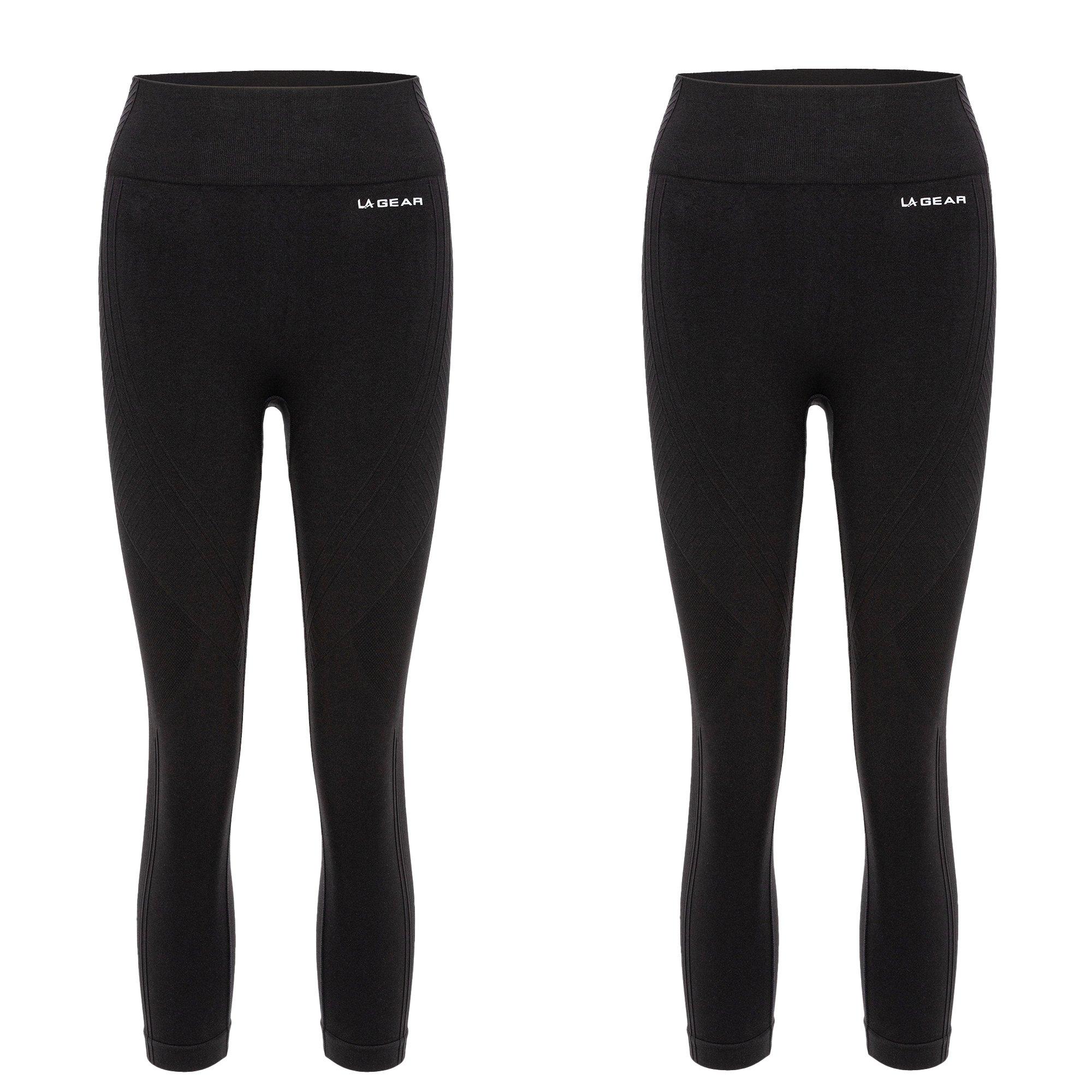 Black - LA Gear - Seamless Capri 2 Pack - 1