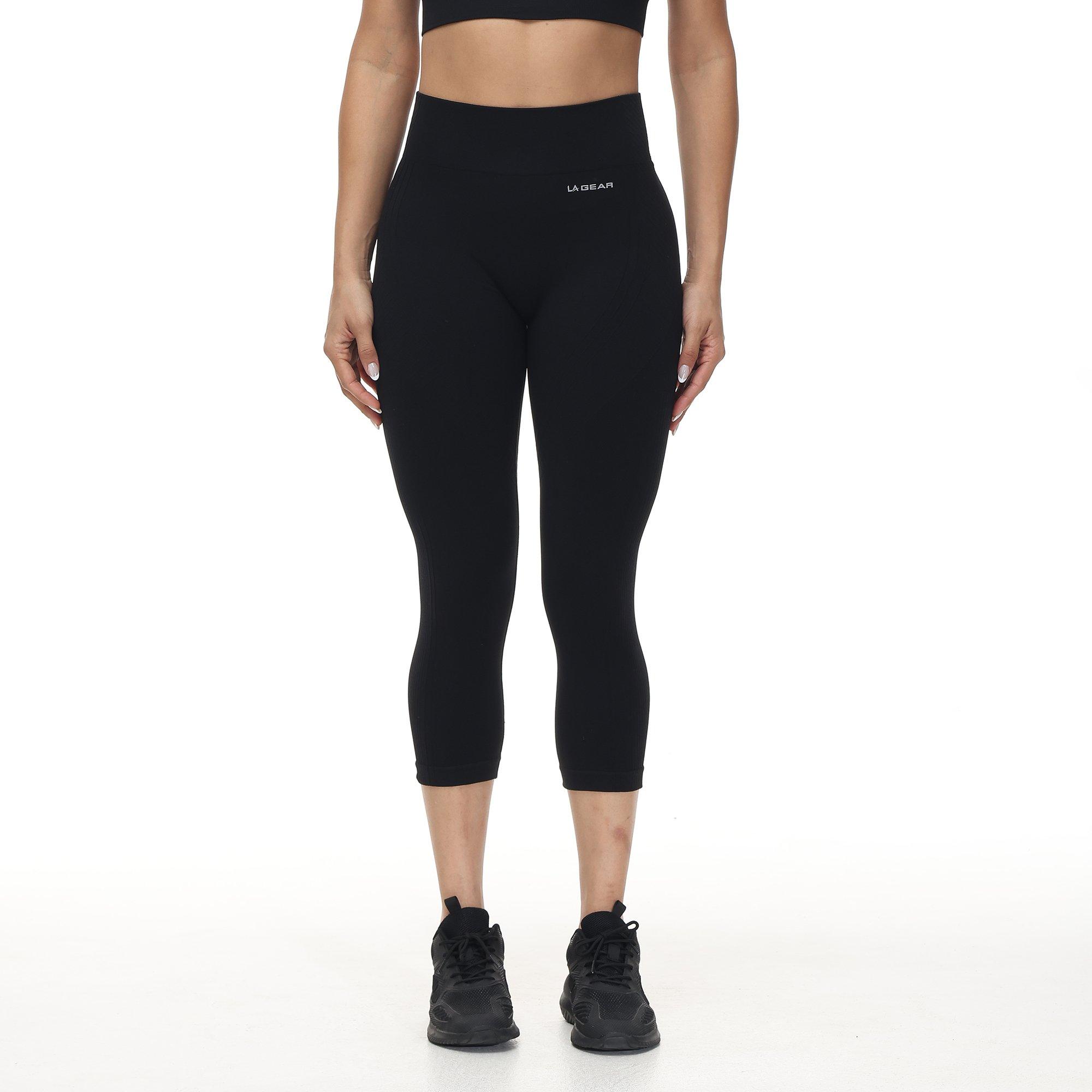 LA Gear LA Seamless Capri 2 Pack Capris Sports Direct