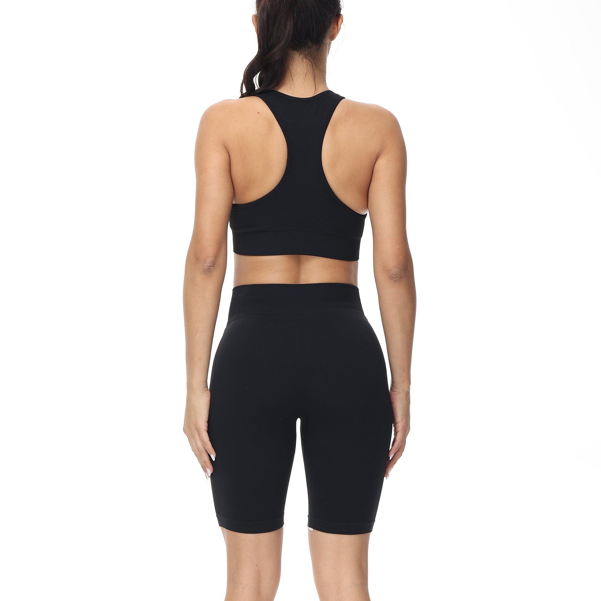 Zwart - LA Gear - Seamless Crop 2 Pack - 3