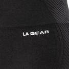 Noir - LA Gear - column monogram-print denim mini shorts Blau - 9