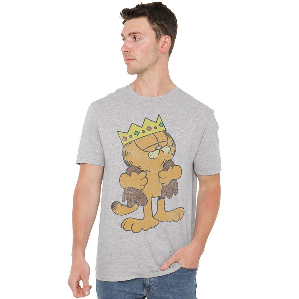 Garfield King Garfield T Shirt Athletic Heather