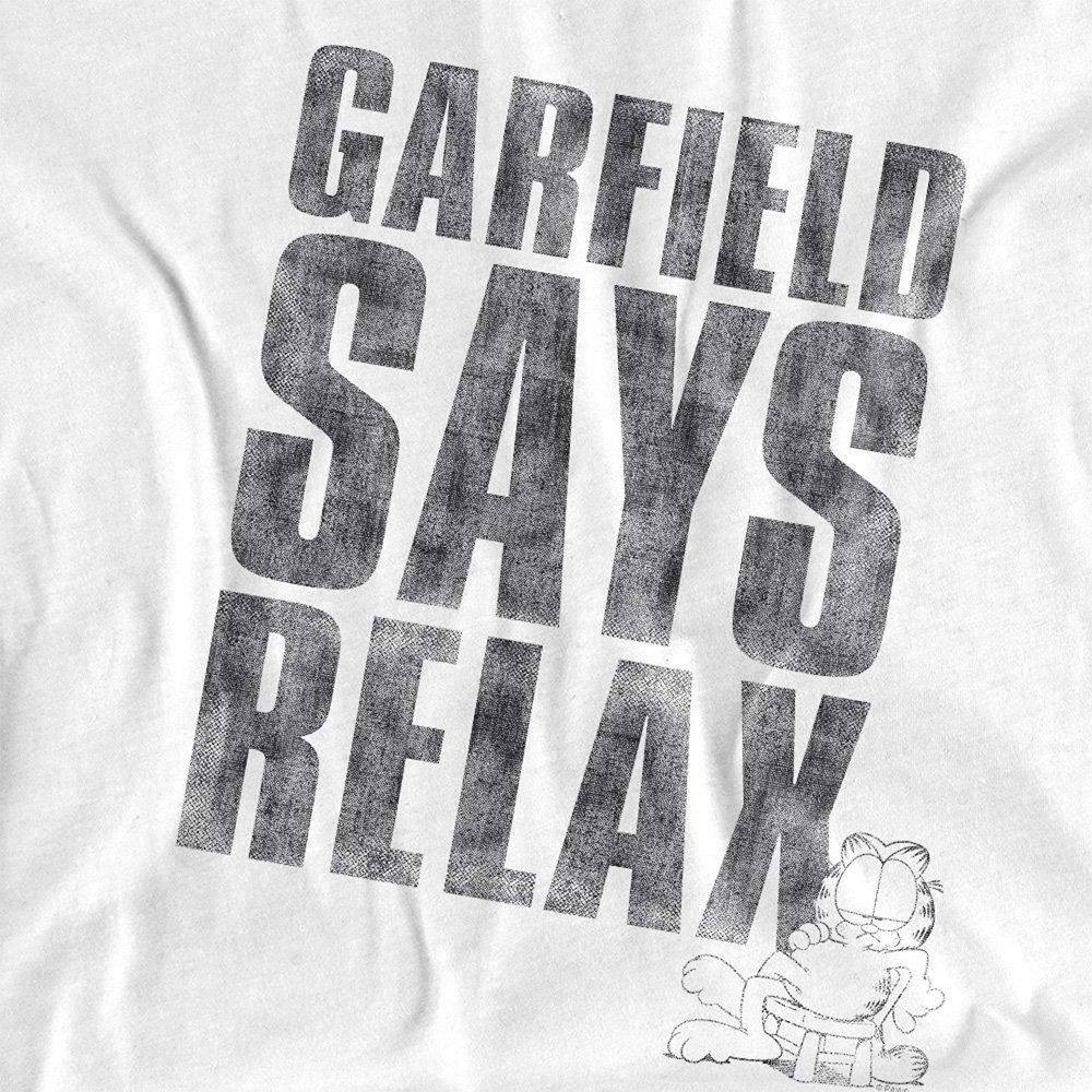 White - Garfield - Garfield Relax Unisex T Shirt White - 2