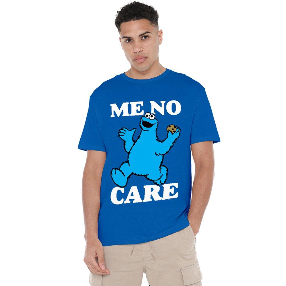 Royal - Sesame Street - Sesame Street Cookie Monster Me No Care T Shirt R - 1