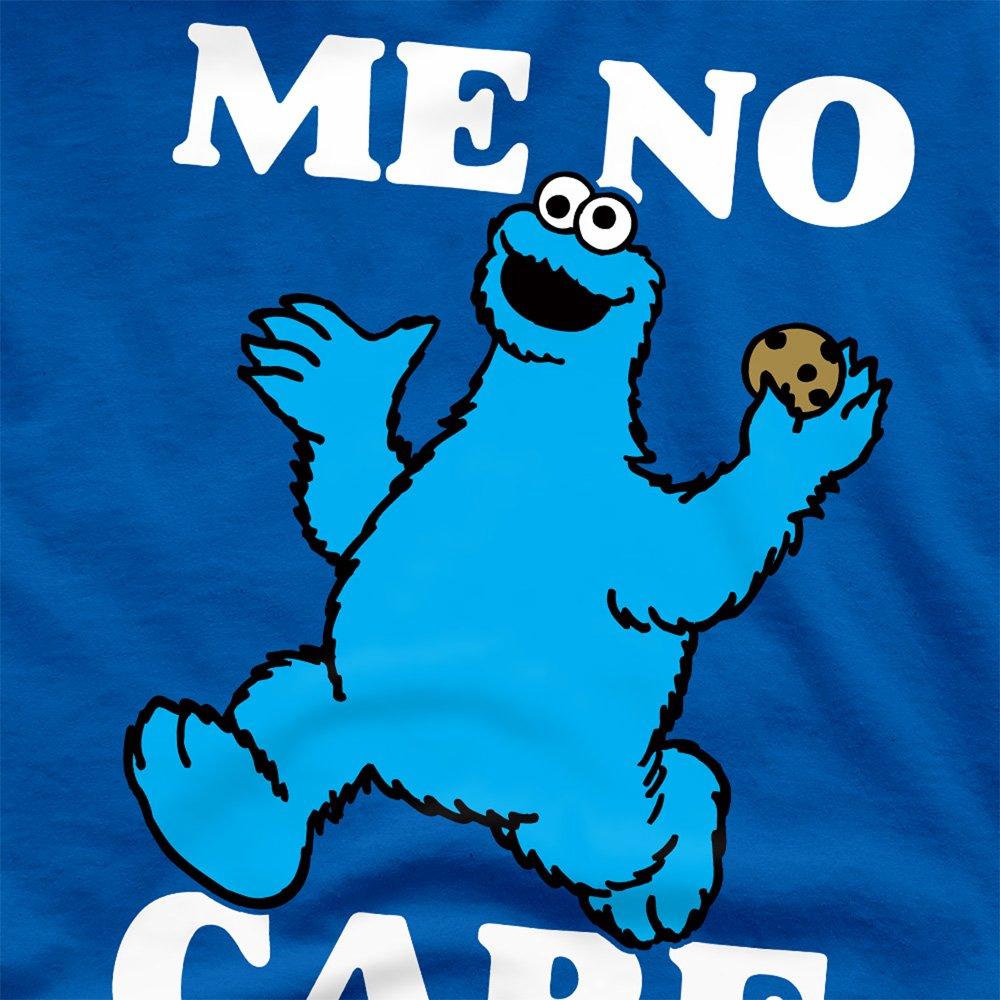 Royal - Sesame Street - Sesame Street Cookie Monster Me No Care T Shirt R - 2