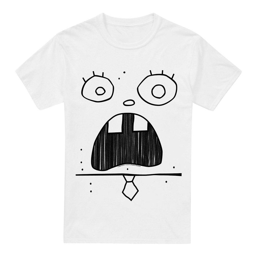 White - Spongebob - Spongebob Squarepants Spongebob Doogle Face Unisex - 4