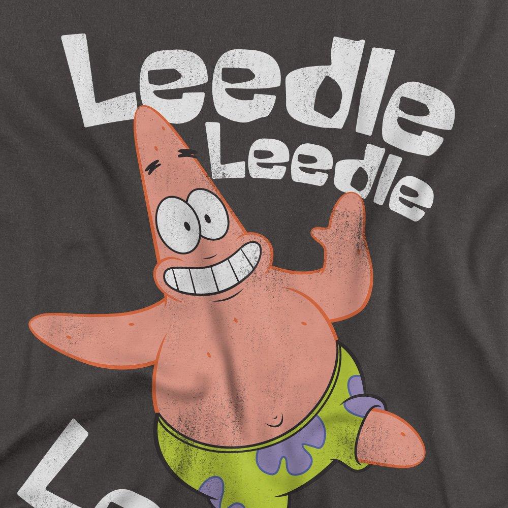 Charcoal - Spongebob - Spongebob Singing Patrick Mens Long Sleeve T Shirt - 2
