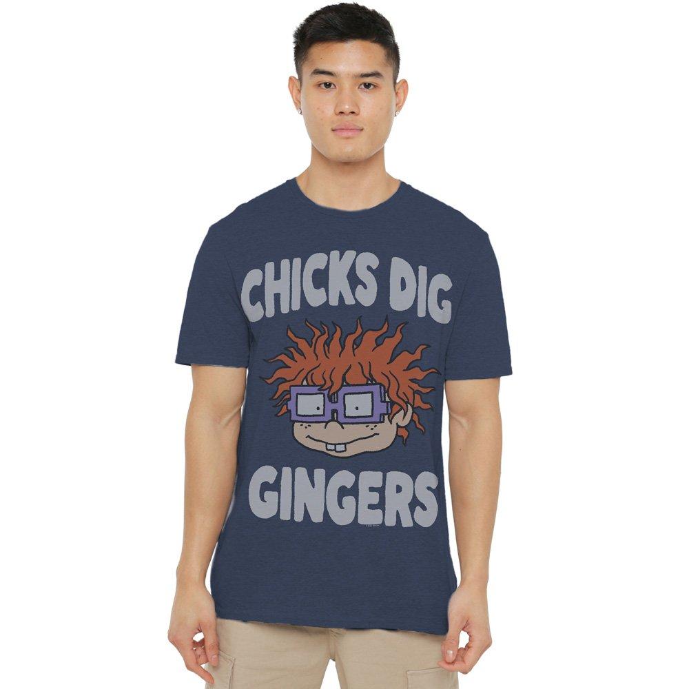 Navy - Nickelodeon - Rugrats Chicks Dig Gingers-Uk Heather Navy - 1