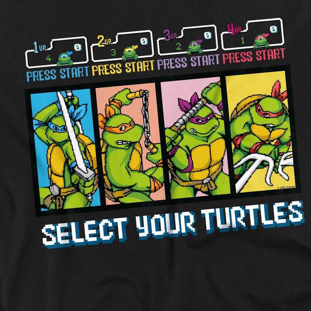 Black - Teenage Mutant Ninja Turtles - Tmnt Select Your Turtles Mens Long Sleeve T Shirt - 2