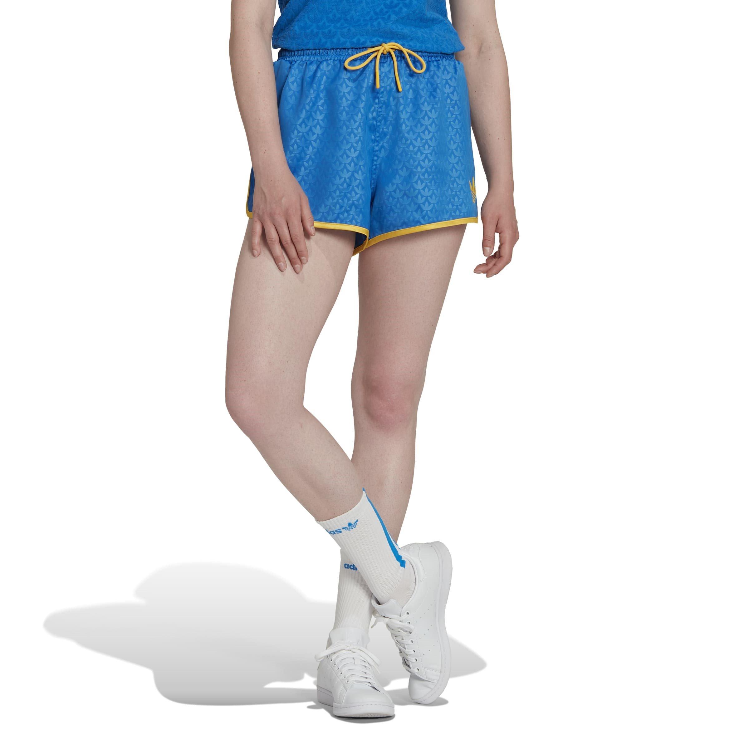 Blue - adidas Originals - Women's Performance Shorts - 2