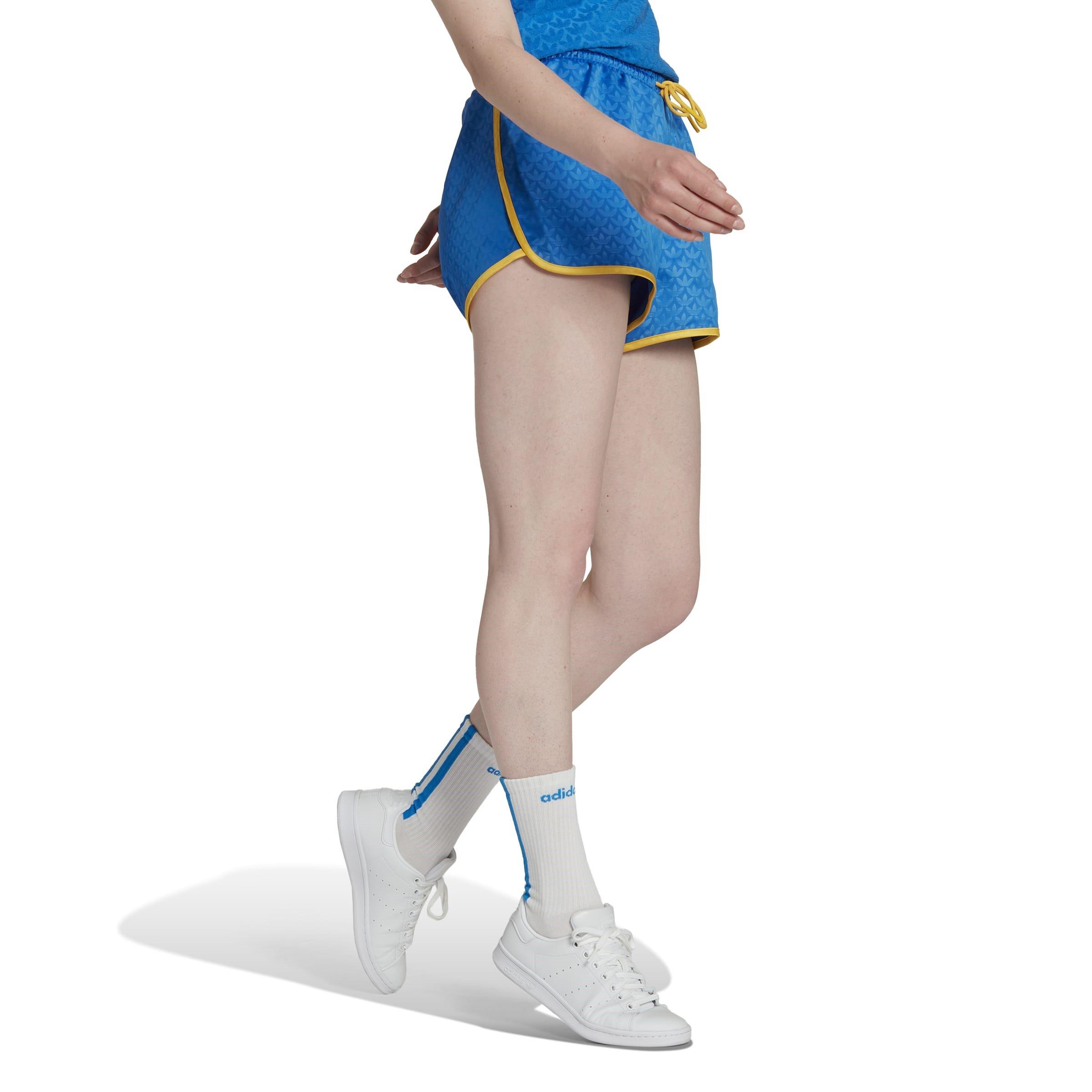 Blue - adidas Originals - Women's Performance Shorts - 4