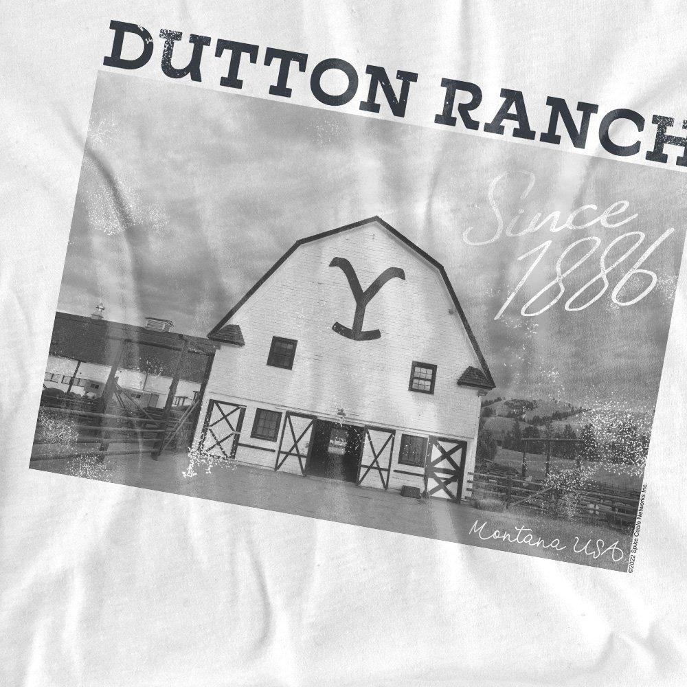 White - Other - Yellowstone Dutton Barn Unisex T Shirt White - 2