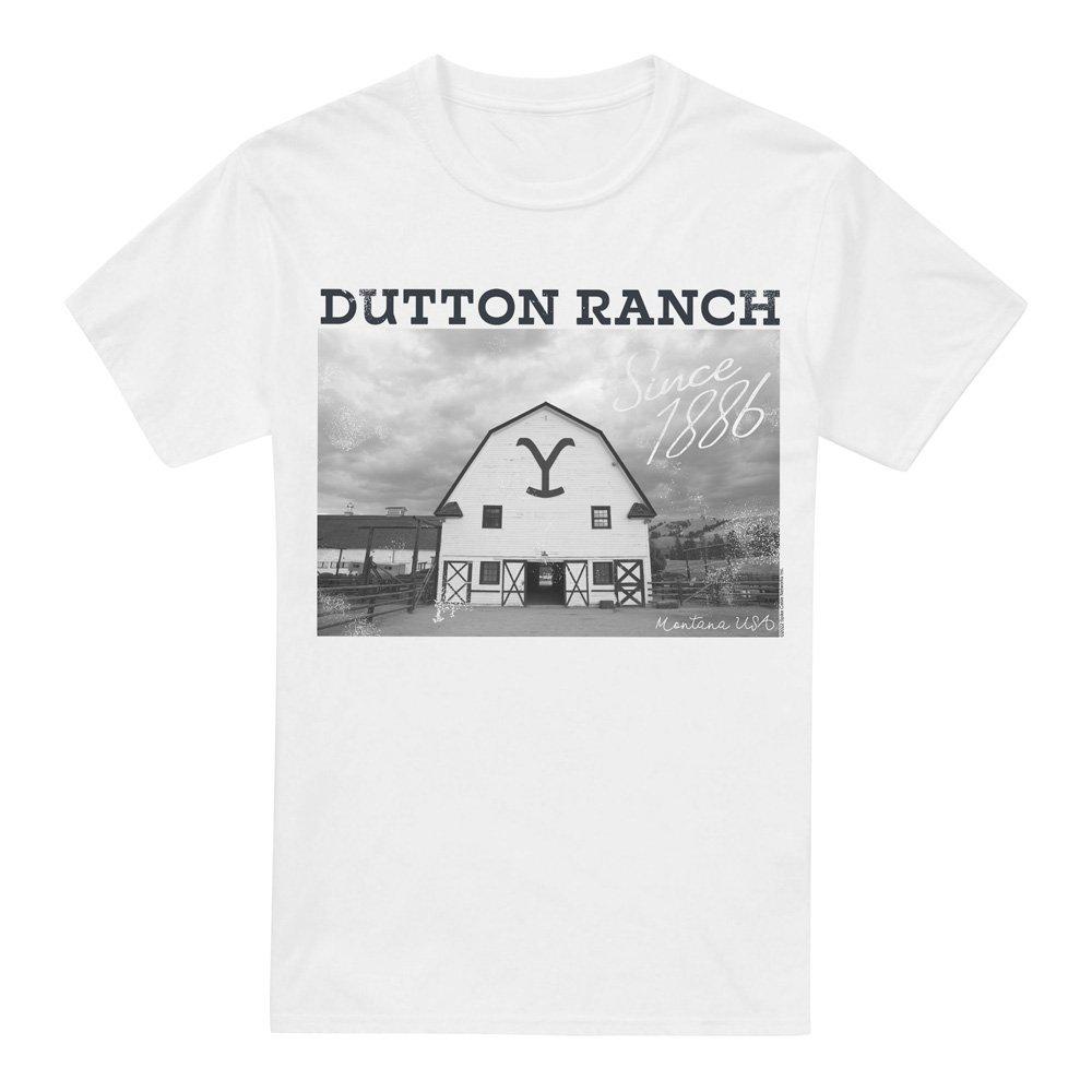 White - Other - Yellowstone Dutton Barn Unisex T Shirt White - 4