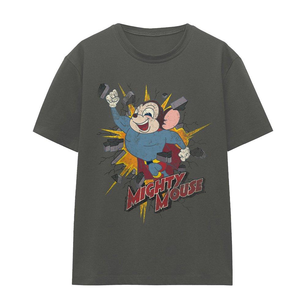 Charcoal - Other - Mighty Mouse Break Through T-Shirt Charcoal - 4
