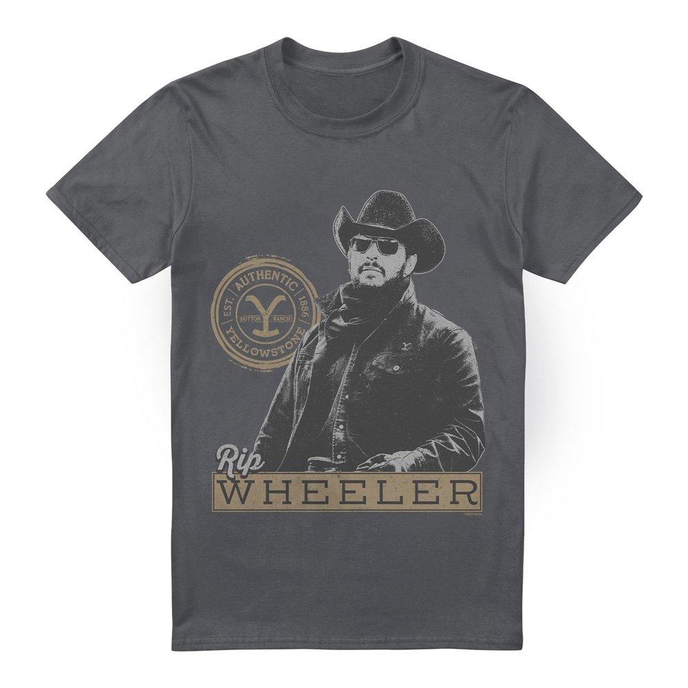 Charcoal - Other - Yellowstone Rip Wheeler Unisex Adult T Shirt Char - 4
