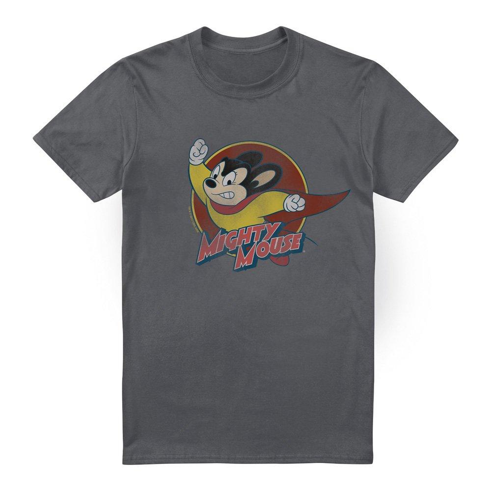 Charcoal - Other - Mighty Mouse Mighty Circle- Unisex T Shirt Charco - 4
