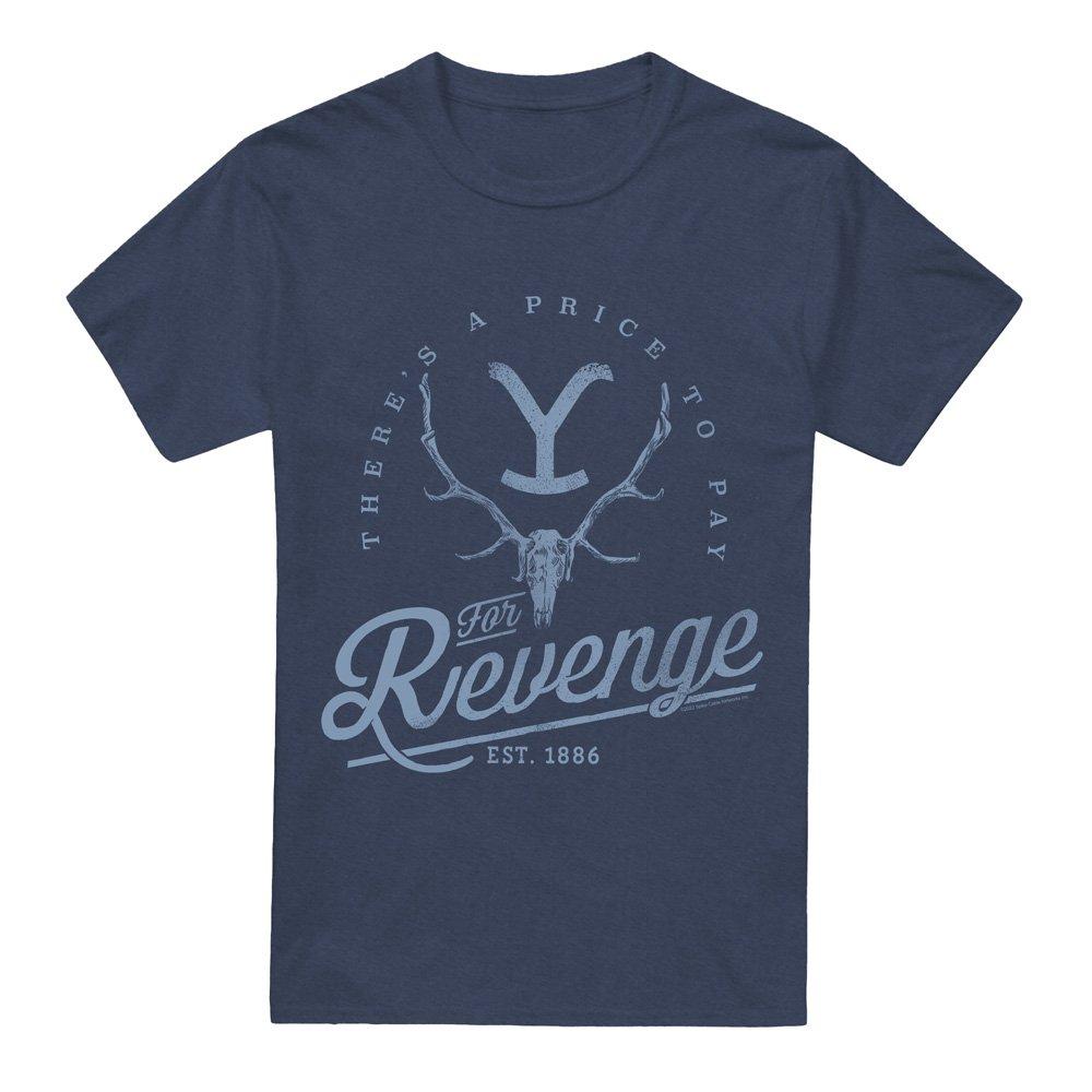 Navy - Other - Yellowstone Revenge Skull-Adult Heather Navy - 4