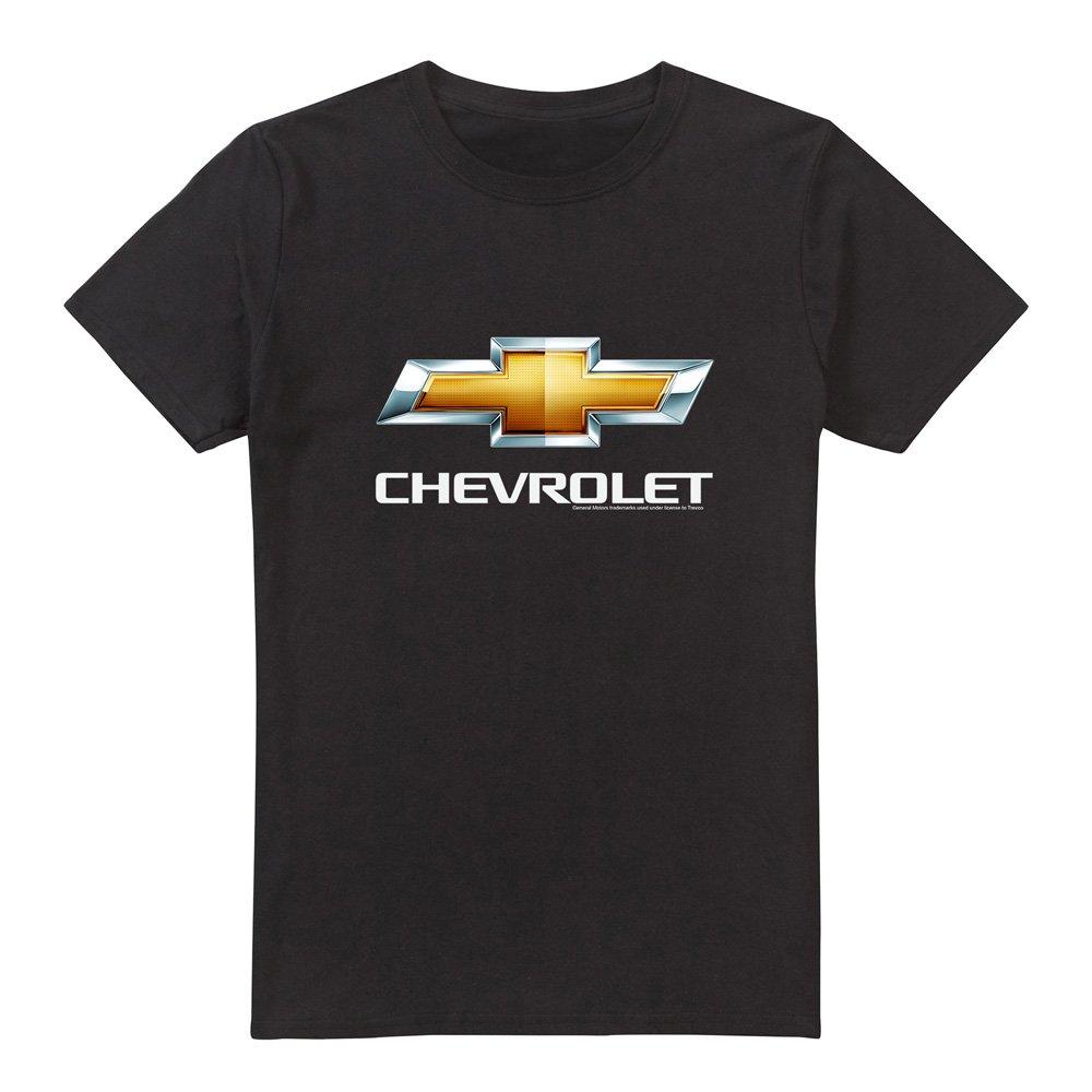 Black - Other - Chevrolets Chevy Bowtie Stacked T Shirt Black - 4