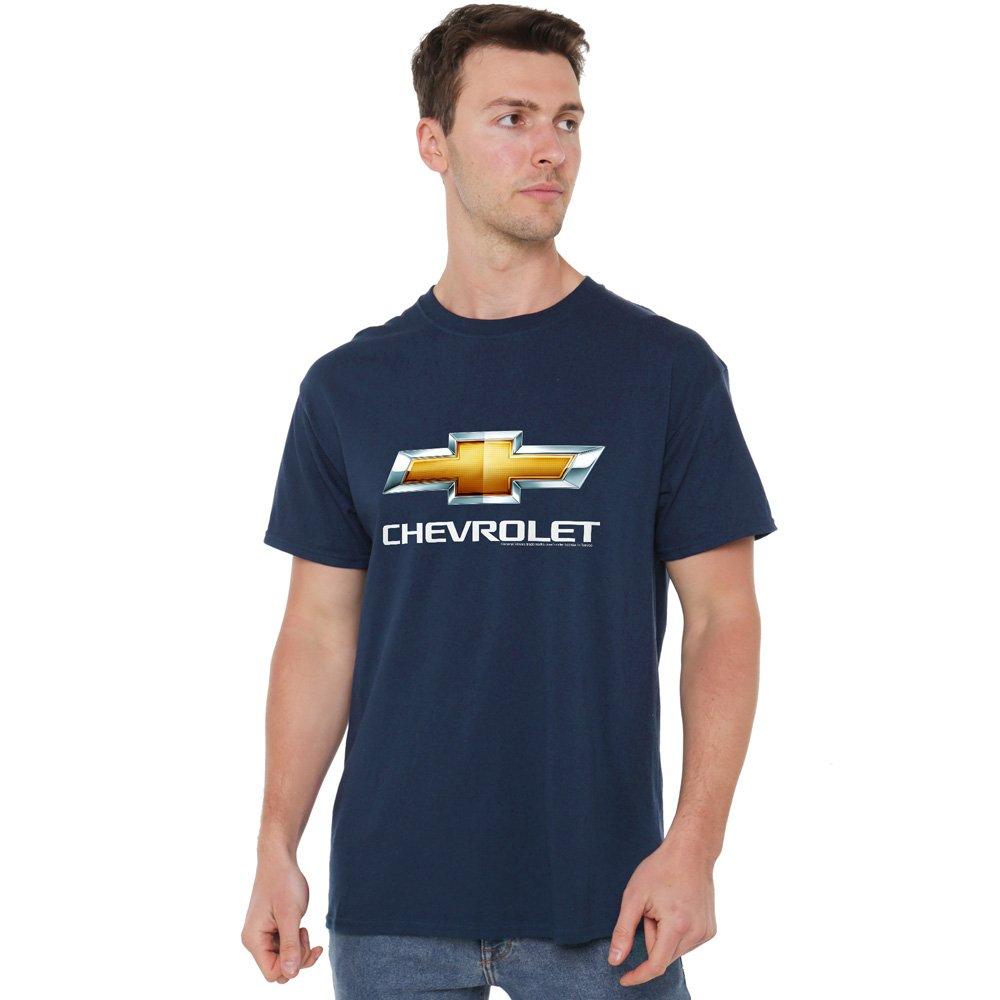 Navy - Other - Chevrolets Chevy Bowtie Stacked T Shirt Navy - 1