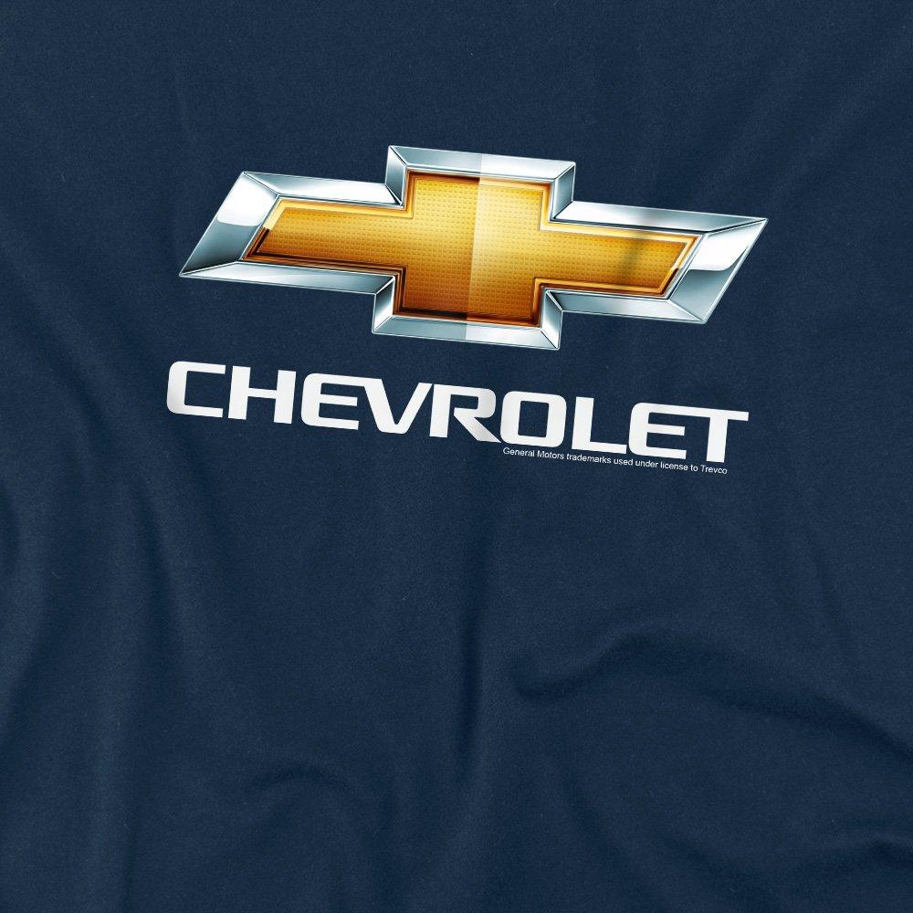 Navy - Other - Chevrolets Chevy Bowtie Stacked T Shirt Navy - 2