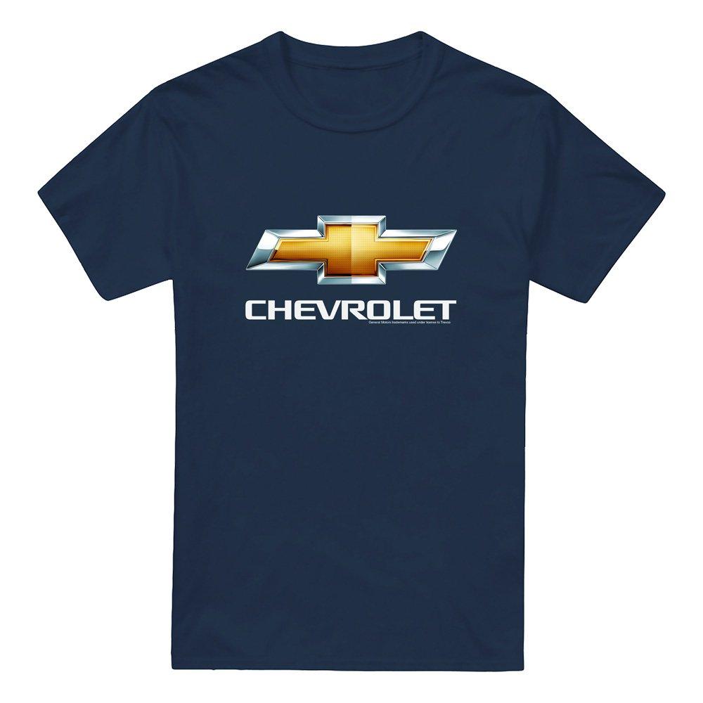 Navy - Other - Chevrolets Chevy Bowtie Stacked T Shirt Navy - 4