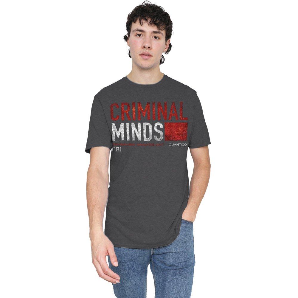 Charcoal - Other - Criminal Minds Title Card T-Shirt Charcoal - 1
