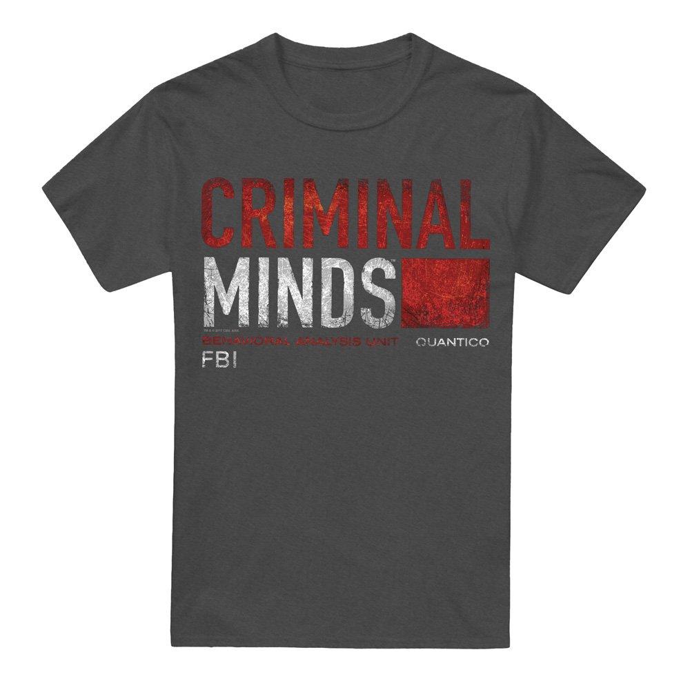 Charcoal - Other - Criminal Minds Title Card T-Shirt Charcoal - 4