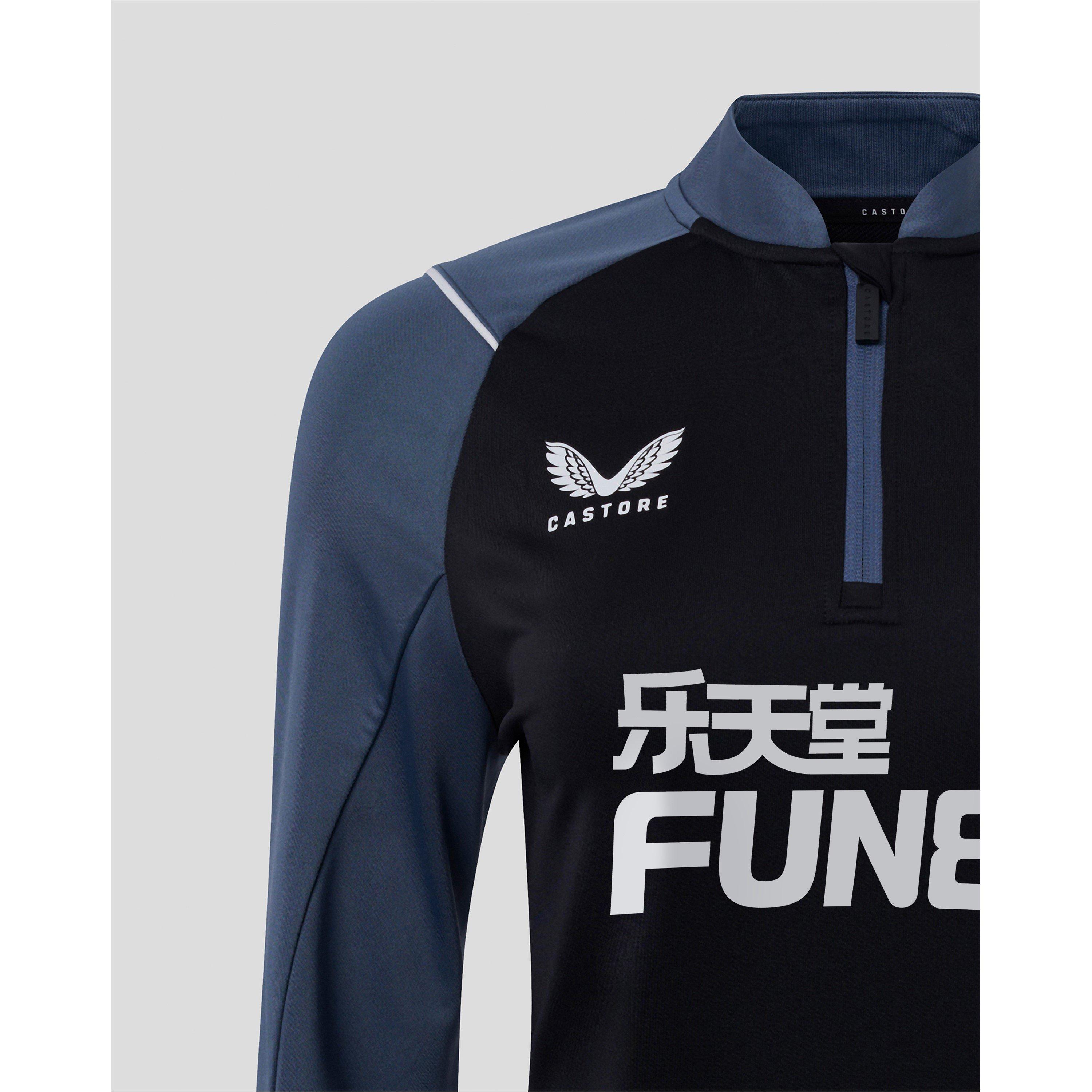 Inktblauw - Castore - Newcastle United Training Quarter Zip Top 2022 2023 Womens - 3