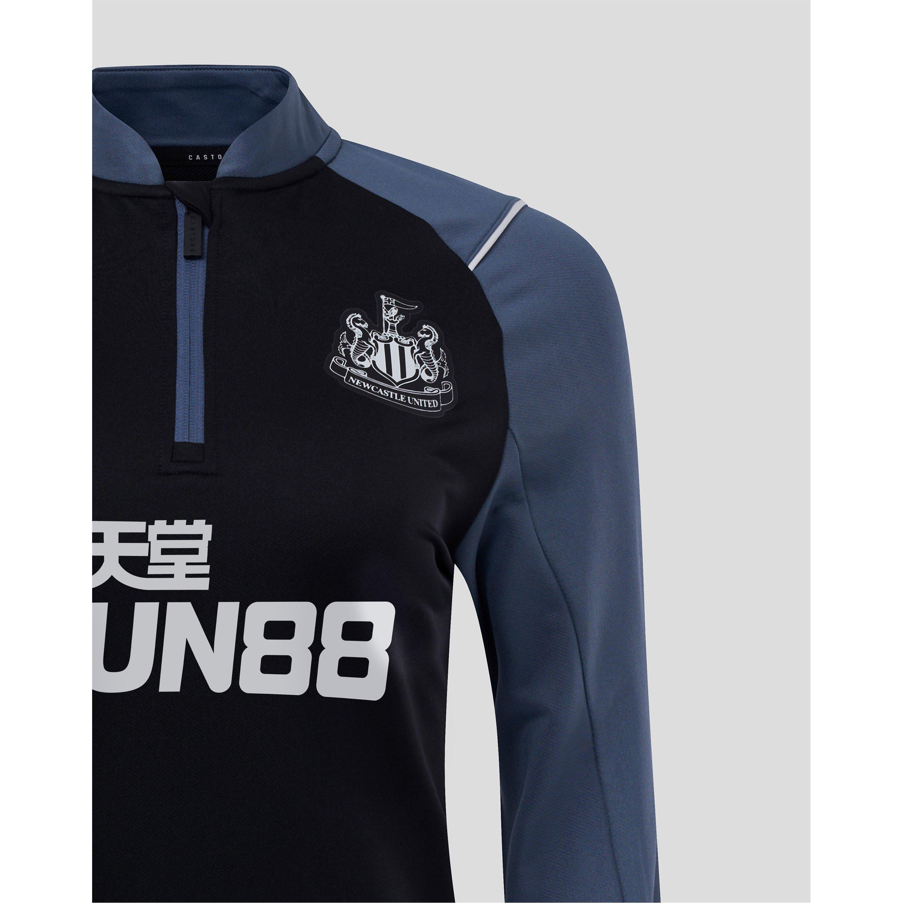 Inktblauw - Castore - Newcastle United Training Quarter Zip Top 2022 2023 Womens - 4
