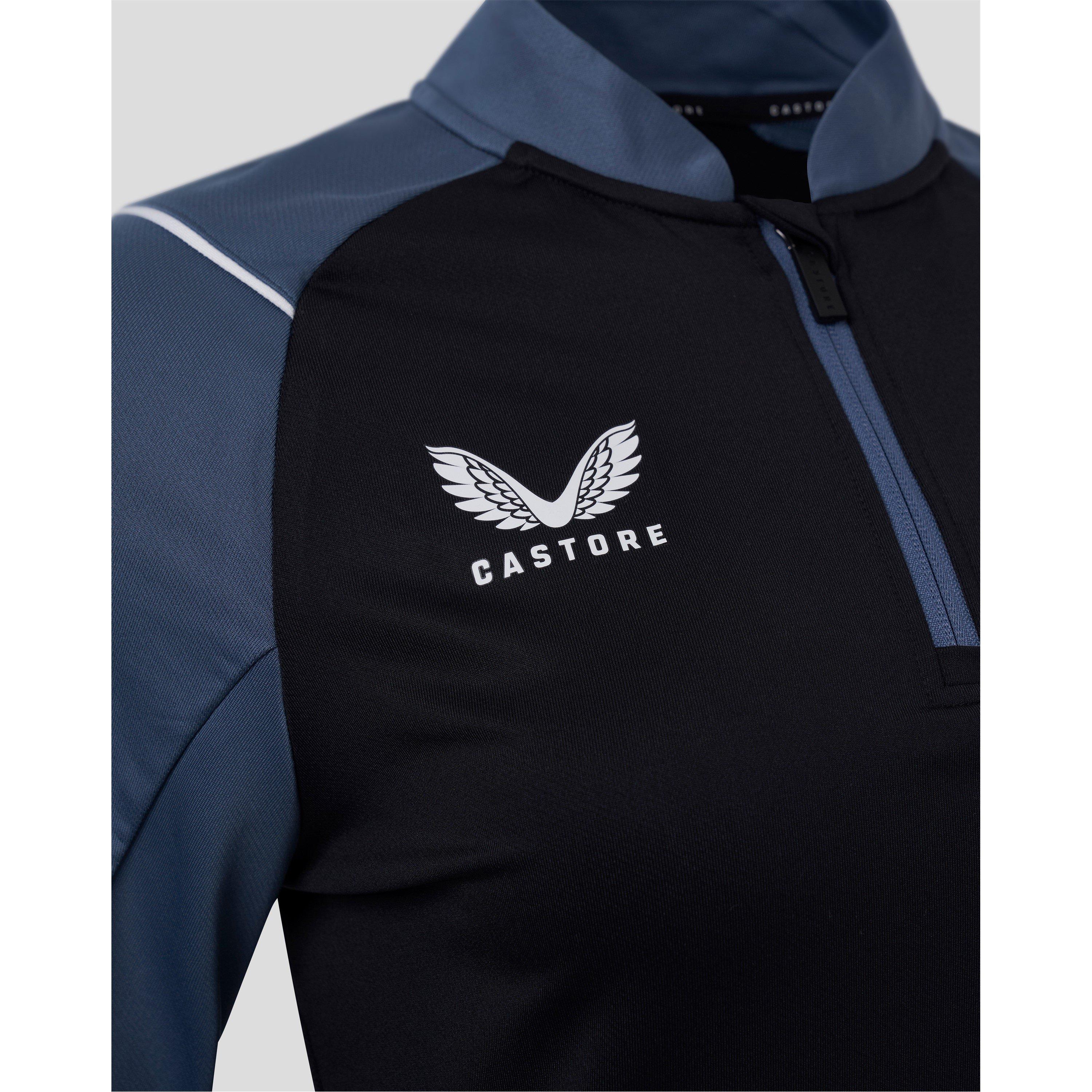 Inktblauw - Castore - Newcastle United Training Quarter Zip Top 2022 2023 Womens - 5