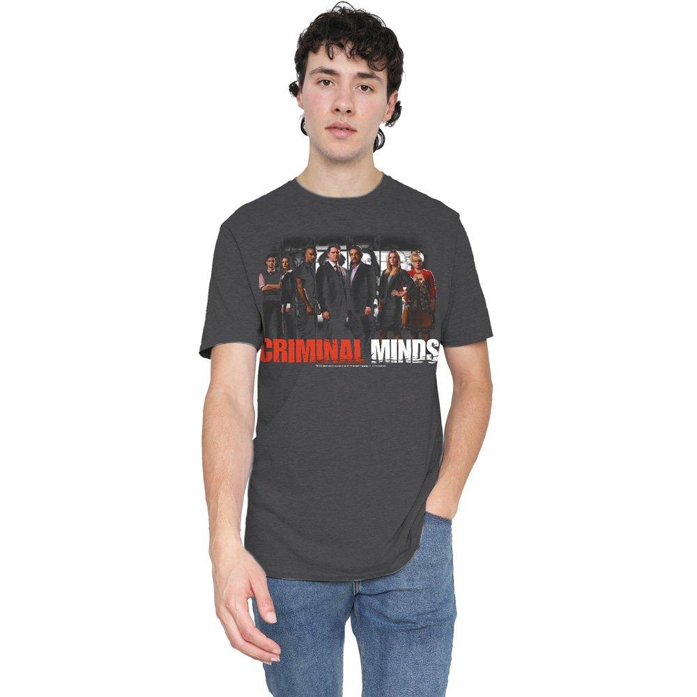 Charcoal - Other - Criminal Minds The Brain Trust T-Shirt Charcoal - 1